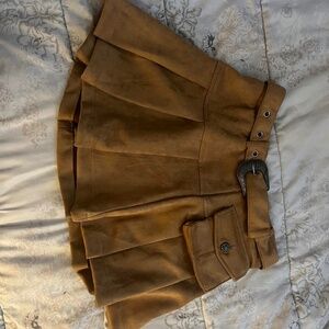 Urban Outfitters Women's Tan and Brown Skirt